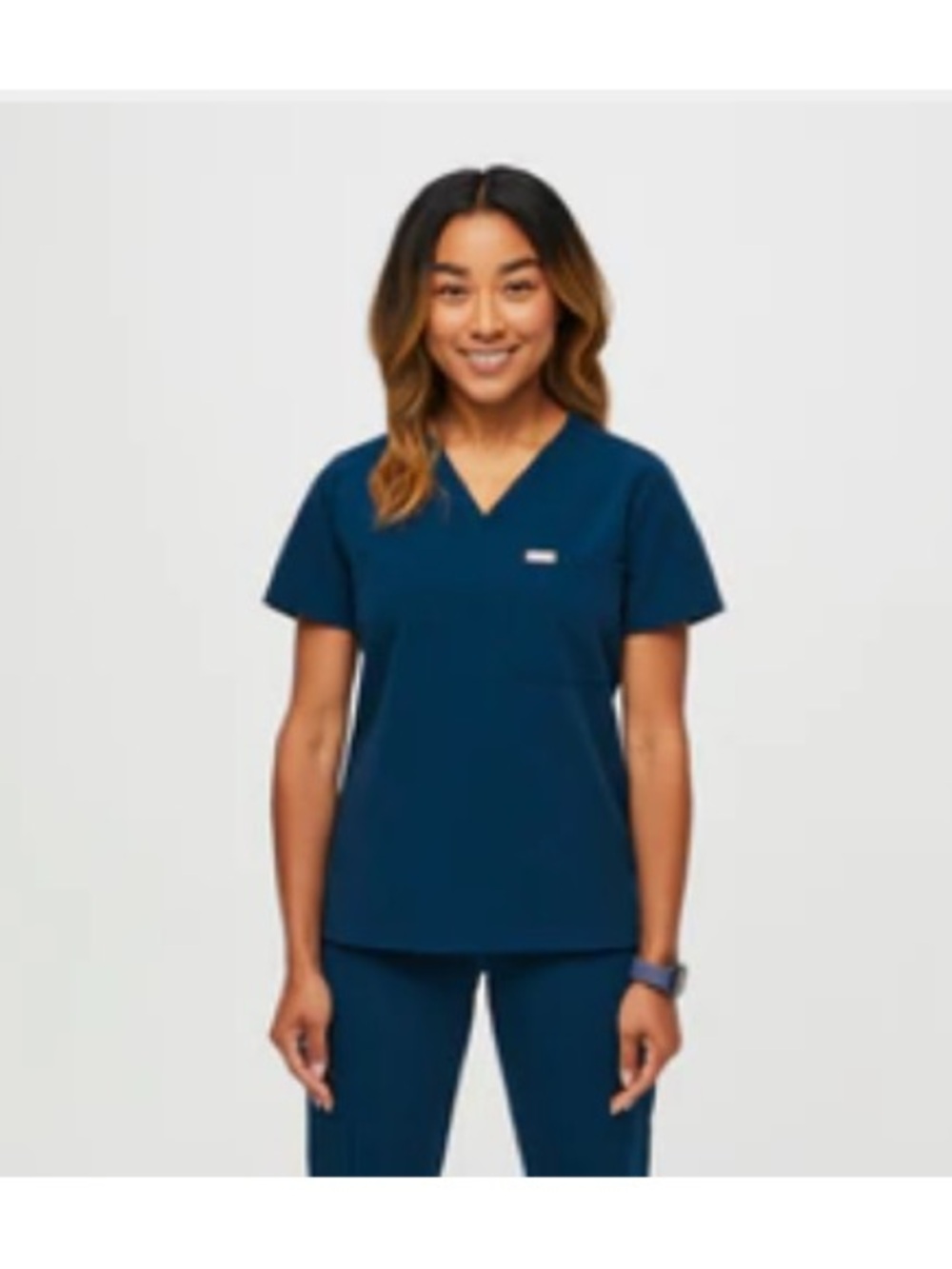 Figs Catrina scrub top
